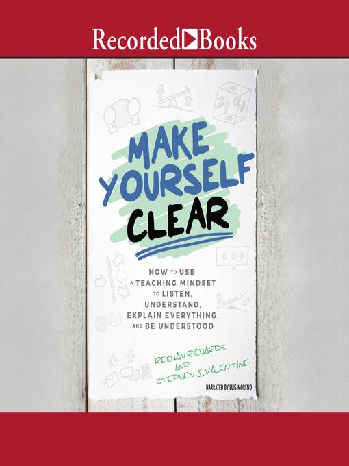 Title details for Make Yourself Clear by Reshan Richards - Available